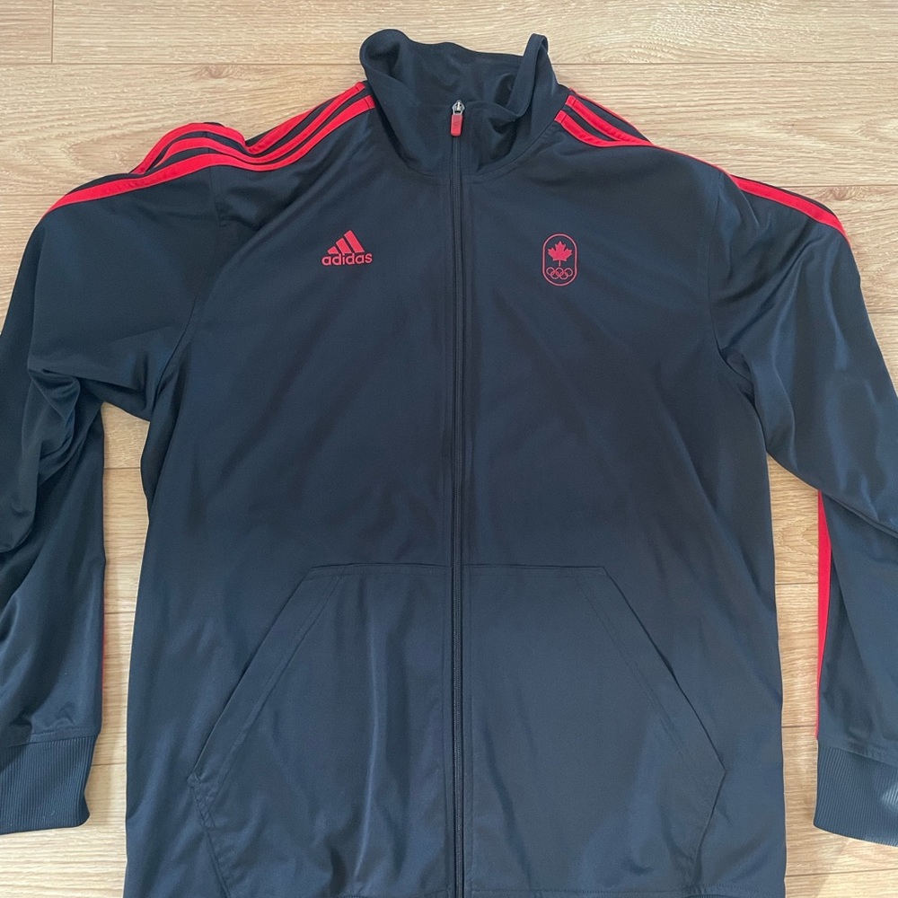 Adidas Olympics Team Canada Track Suit, Large